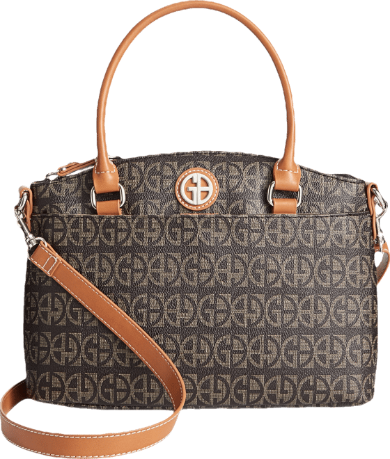 Giani Bernini Block Signature Mini Satchel, Created for Giani Bernini Block Signature Mini Satchel, Created for