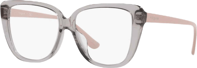 VO5413F Women's Butterfly Low Bridge Fit Eyeglasses