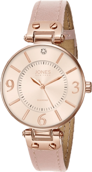 Women's Blush Silicone Strap Watch 34mm