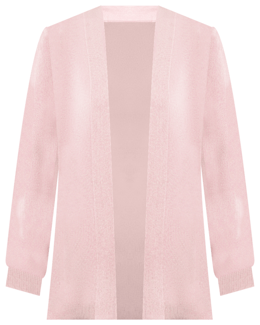 Women's Relaxed V-Neck Open Cardigan