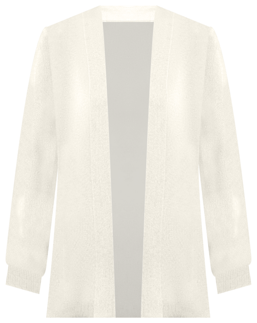 Women's Relaxed V-Neck Open Cardigan