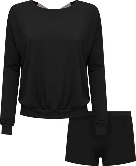 Women's Lyanna Pajama Top & Short Pajama Set