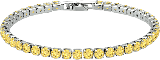 Cubic Zirconia Tennis Bracelet (Also in Multiple Colors), Created for Macy's