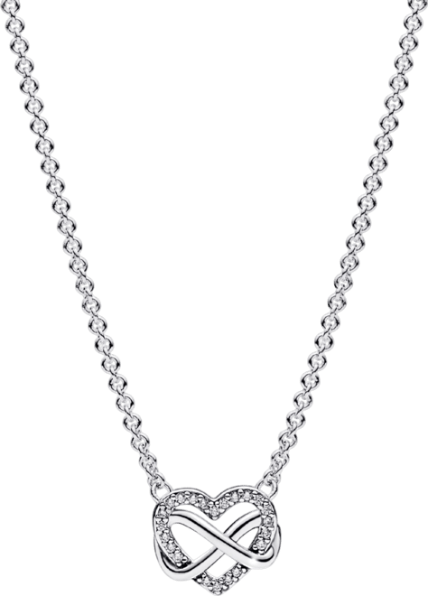 Pandora Moments Sterling Silver Sparkling Cubic Zirconia Infinity