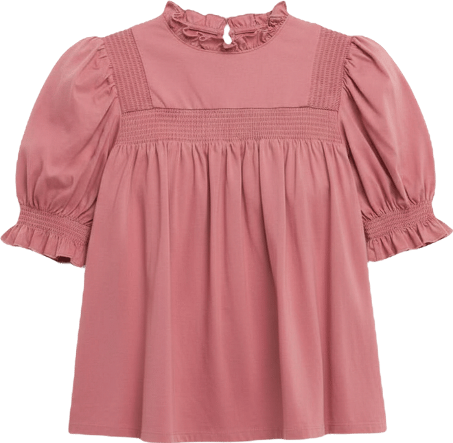 Women's Smocking Yoke T-Shirt