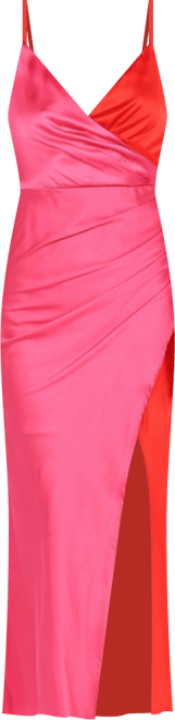 Women's Lipa Colorblock Midi Slip Dress