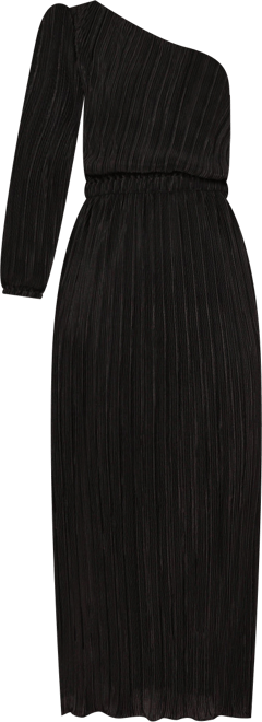 Women's Pontee One Shoulder Pleated Midi Dress