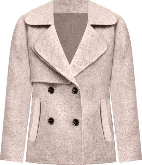 Women's I'm Yours Wool Blend Peacoat