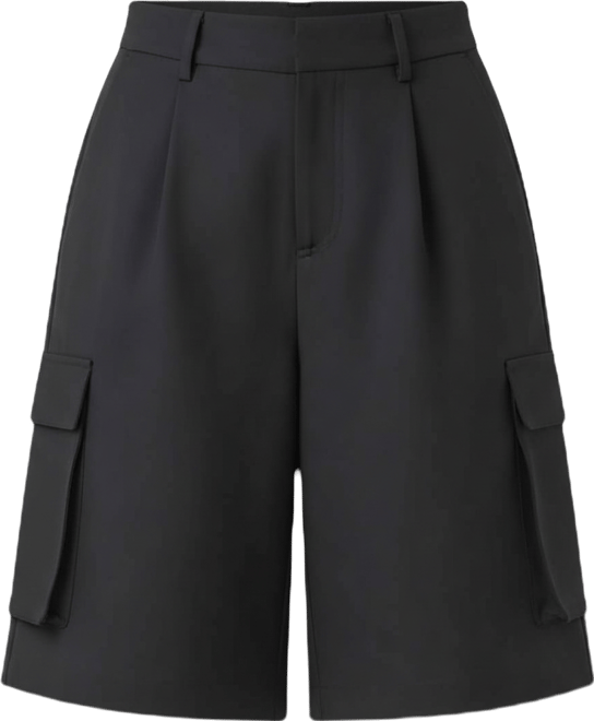 Women's Wide Cargo Shorts