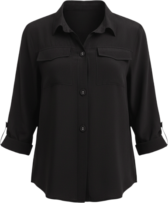 Women's Eclipse Rolled Sleeve Blouse