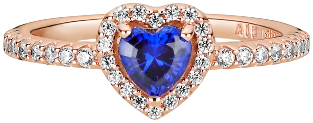 Cubic Zirconia Timeless Sparkling Elevated Heart Ring
