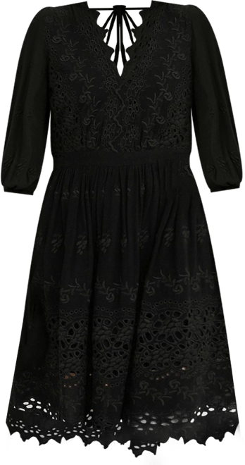 Women's Sweet Talk Eyelet Mini Dress