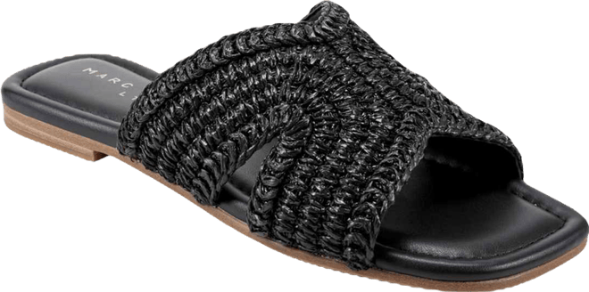 Women's Narda Square Toe Flat Sandals