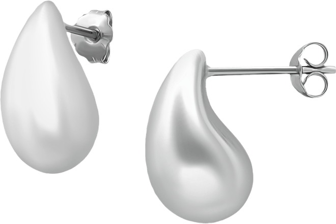 Polished Teardrop Stud Earrings, Created for Macy's