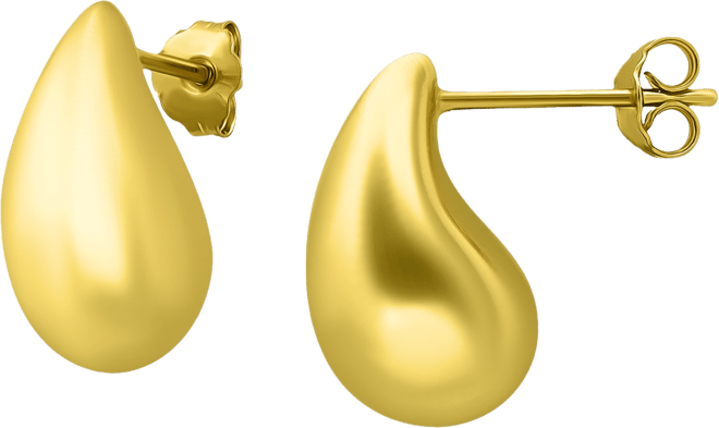 Polished Teardrop Stud Earrings, Created for Macy's