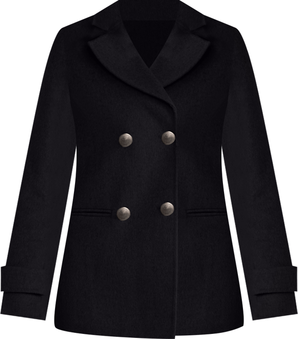 Women's Forget You Military Peacoat