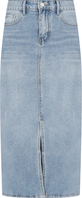Dana Denim Midi Skirt
