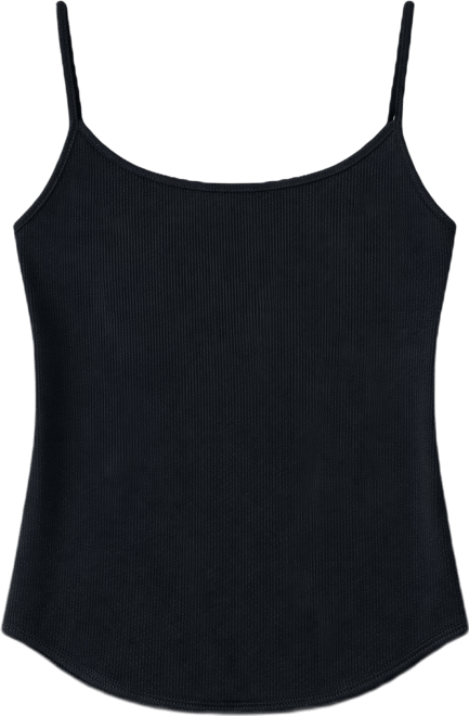 Women's Round Hem Knit Tank Top