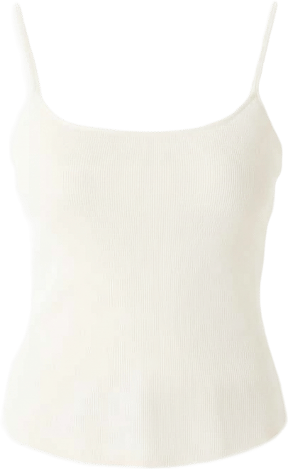 Women's Round Hem Knit Tank Top
