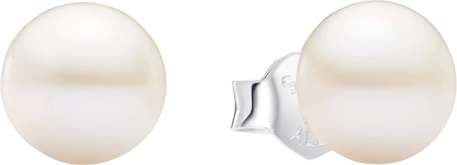 Treated Freshwater Cultured Pearl Stud Earrings