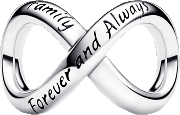 Forever Always Infinity Charm