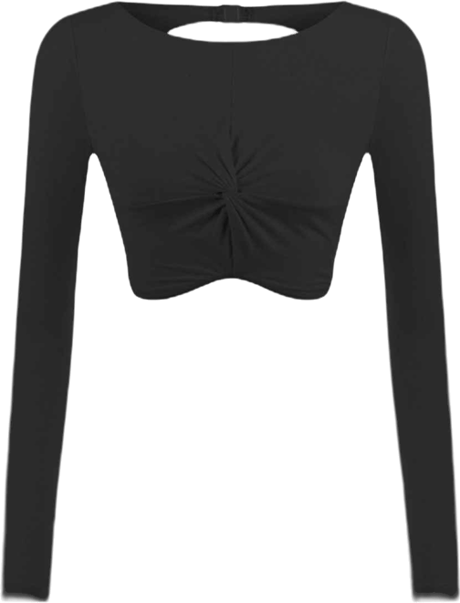 Women's Crop Top with Knot