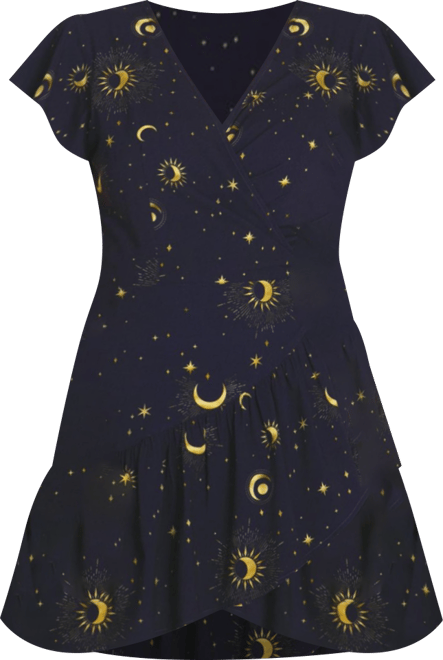 Women's Love Shack Mini Wrap Dress