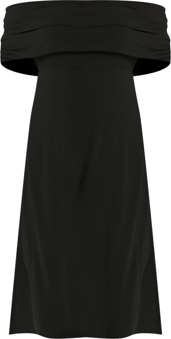 Women's Plus Size Off The Shoulder Maxi Dress