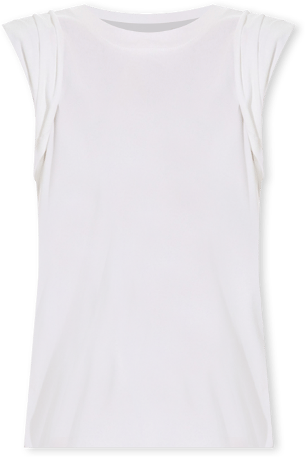 Women's Folded Sleeve Top