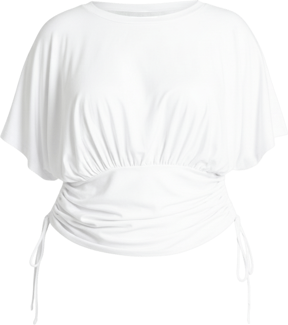 Women's Plus Size Kimono Sleeve Tee