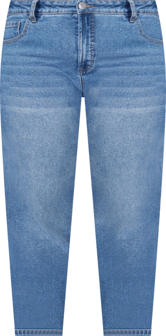 Women's Plus Size The Naomi Comfort Stretch Straight Leg Jean Crop