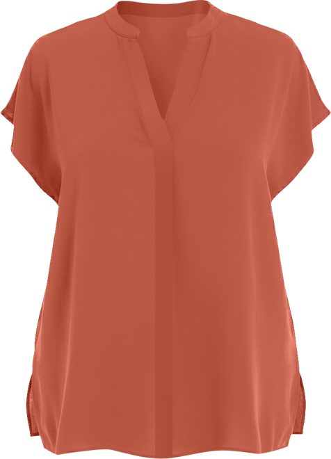 Women's Notch Collar Blouse