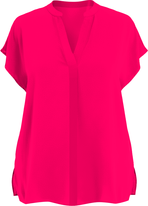 Women's Notch Collar Blouse