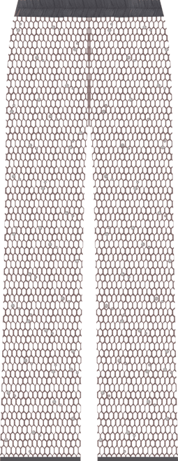 Women's Shimmering Threaded Mesh Pants