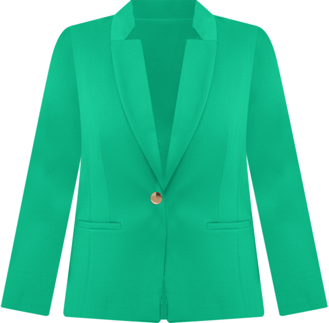 Women's Plus Size The Ultimate Stretch One Button Blazer