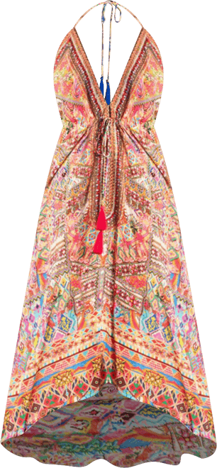 Women's Maxi Halterneck Dress