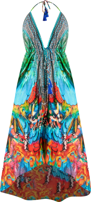 Women's Maxi Halterneck Dress