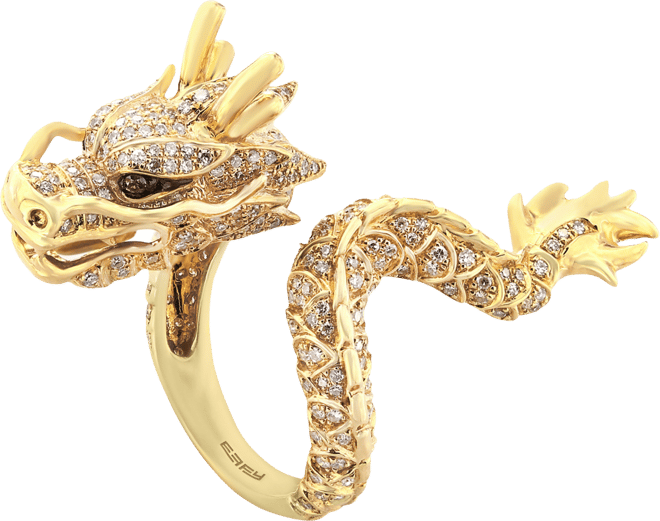 EFFY エフィ ブラック ダイヤモンド リング ヴィンテージ 14K White Gold Black and White Diamond Ring, 0.49 TCW