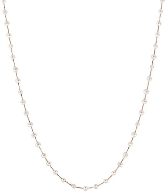 Effy Cultured Freshwater Pearl (3mm) Statement Necklace in 14k Gold, 14k White Gold or 14k Rose Gold