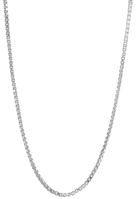 Adjustable 16"- 22" Box Link Chain Necklace in 18k Gold-Plated Sterling Silver, Created for Macy's (Also in Sterling Silver)