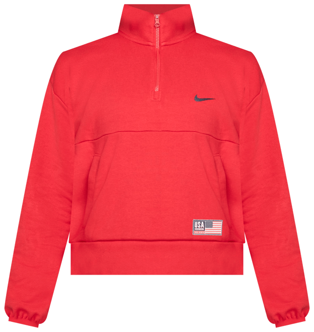 USA Village Women's Nike Basketball 1/2-Zip Fleece Sweatshirt