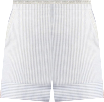 Women's Striped Shorts