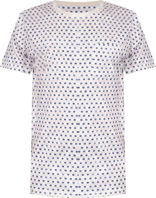 Men's Bassett Slim-Fit Floral Pocket T-Shirt