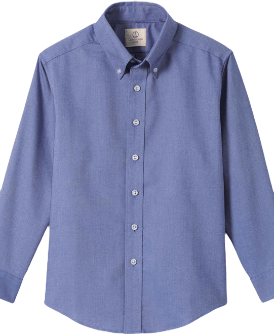 Big & Tall Long Sleeve Solid Oxford Dress Shirt
