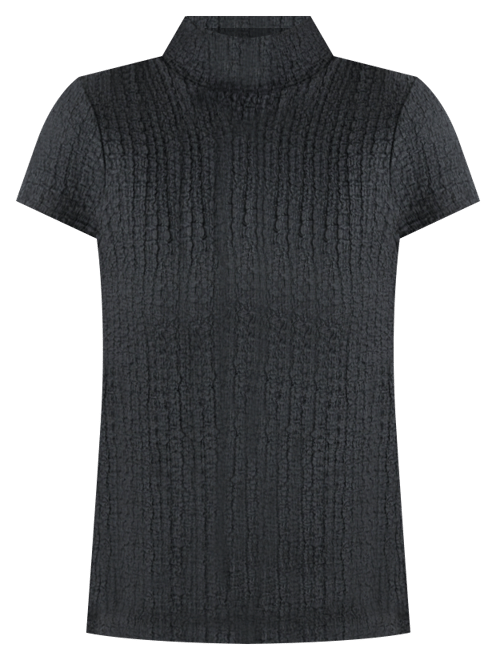【archive】DKNY GOSS Seethrough Knit DKNY Women's Puckered Knit Mock Neck Cap-Sleeve Top - Macy's
