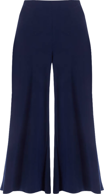 Pantalon Femme Vince Camuto Bleu – Taille M – Jambes Larges – Cheville – Neuf étiquettes