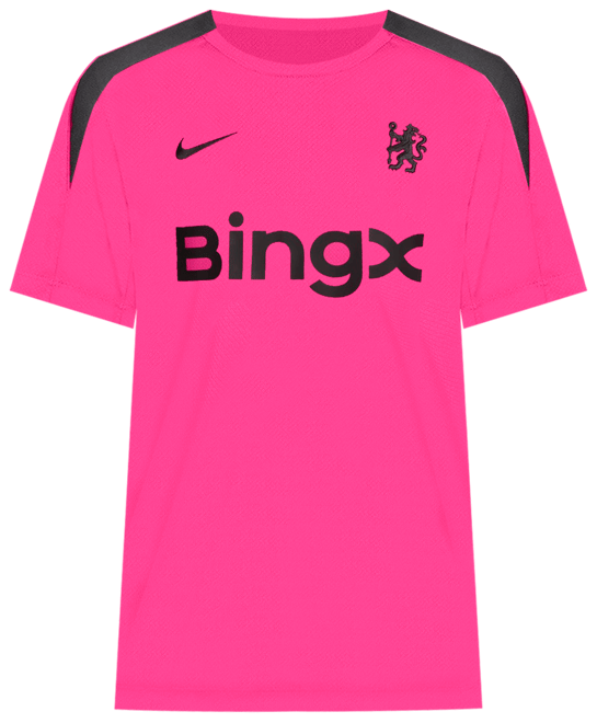 Chelsea FC Strike 3e tenue Haut de foot en maille à manches courtes Nike Dri-FIT pour homme