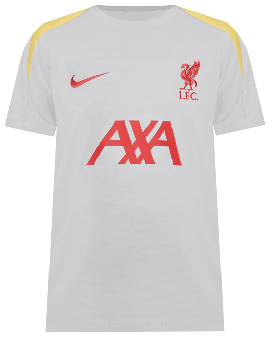 Liverpool F.C. Strike Third Older Kids' Nike Dri-FIT Football Knit Short-Sleeve Top
