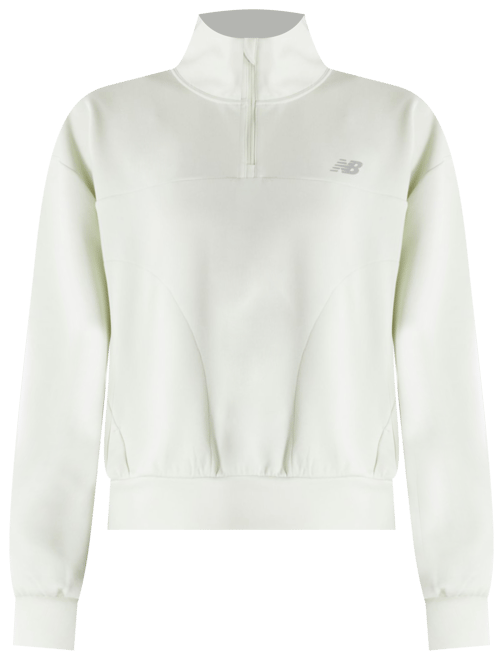 New Balance Women's Tech Knit Oversized Quarter Zip