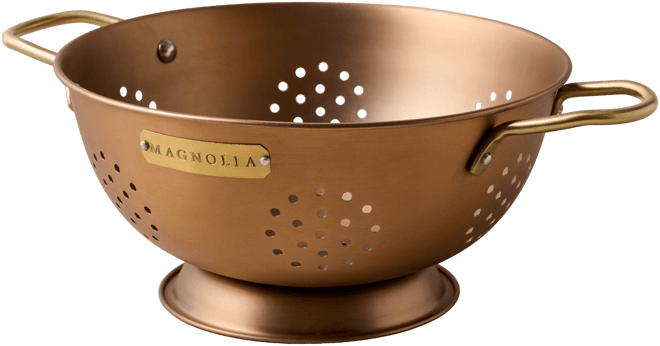 Copper and Brass Colander 3 QT